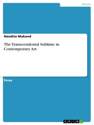 cover image of The Transcendental Sublime in Contemporary Art